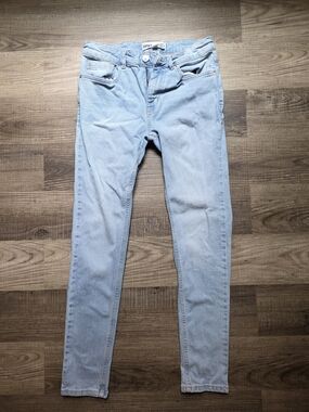 Mens Light Was Skinny Jeans